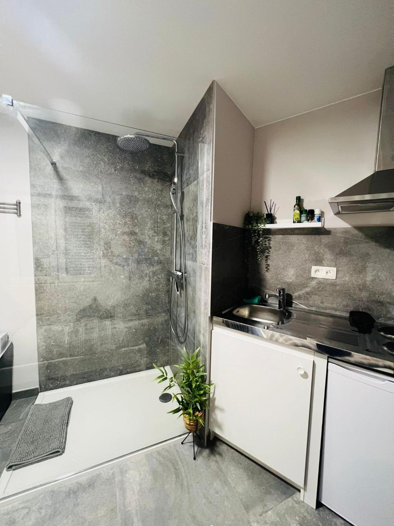 Ferienwohnung Mini Studio Une Personne Lüttich Exterior foto